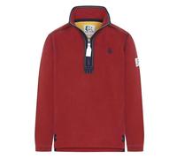 Lazy Jacks Boys Quarter Zip Sweatshirt - Sangria - Sangria - 9-10 Years