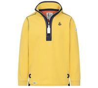 Lazy Jacks Boys Quarter Zip Sweatshirt - Yellow - Yellow - 9-10 Years