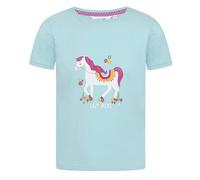 Lazy Jacks Girl's Horse T-Shirt in Mint | Size: 9-10 Years Lazy Jacks Mint 9-10 Years