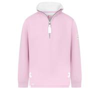 Lazy Jacks Girl's Quarter Zip Sweatshirt in Pink | Size: 5-6 Years Lazy Jacks Pink 5-6 Years