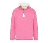 Lazy Jacks Girl's Quarter Zip Sweatshirt in Pink | Size: 7-8 Years Lazy Jacks Pink 7-8 Years