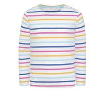 Lazy Jacks Girl's Striped Breton Long-Sleeved T-Shirt | Size: 3-4 Years Lazy Jacks Multicolor 3-4 Years