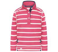 Lazy Jacks Girl's Striped Pique Sweatshirt | Size: 3-4 Years Lazy Jacks Multicolor 3-4 Years