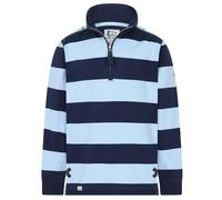 Lazy Jacks Mens Striped Sweatshirt - Sky - Sky - S