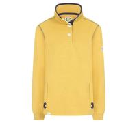 Lazy Jacks Women's Button Neck Sweatshirt - Heather - 12 UK - Heather - 100% Cotton