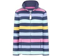 Lazy Jacks Women's Contrast Striped Jacket - Multicoloured - 20 UK - Multicoloured - 100% Cotton