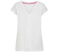 Lazy Jacks Womens/Ladies V Neck T-Shirt - White - White - S - 100% Cotton
