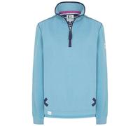 Lazy Jacks Women's Quarter Zip Sweatshirt - Niagara Blue - Niagara Blue - S - 100% Cotton