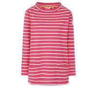Lazy Jacks Women's Striped Roll Neck Sweatshirt - Cherry - Cherry - 8 UK