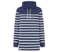 Lazy Jacks Women's Striped Roll Neck Sweatshirt - Twilight - Twilight - 16 UK