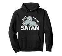 Lazy Koala Bear Not Today Satan Pullover Hoodie