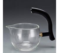 Lazy Kungfu Drip TeaPot Parts and Accessories, Heat Resistant Tea Set, Semi-Automatic Glass Teapot Suit for Magnetic Water Flow Wooden Glass Teapot Set (GongCup)