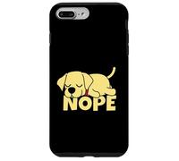 Lazy Labrador Retriever Yellow Lab Cute Dog Nope Case for iPhone 7 Plus/8 Plus