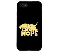 Lazy Labrador Retriever Yellow Lab Cute Dog Nope Case for iPhone SE (2020) / 7/8
