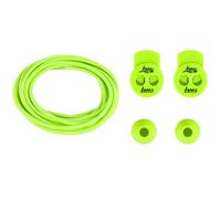LAZY LACES Elastic No Tie Lock Shoelaces for Sports, Walking, Trekking & Running | Toddlers, Kids, Adults, Elderly, Disabled & People with Low Mobility (Reflective Neon Yellow)