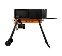 Lazy Tools Lazy-Log Electric Hydraulic Log Splitter With Stand - 7 Ton 520mm Log in Orange Lazy Tools Orange