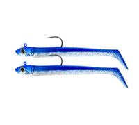 Lazy Lures Bomb Squad Lures, 2 Per Pack, 45g/16cm, Soft Plastic Paddle Tailed Lures, Saltwater & Freshwater Fishing, Catch Bass, Pollock, Cod, Mackerel