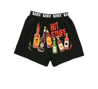 Lazy One Funny Animal Boxers, Humorous Underwear, Novelty Boxer Shorts, Gag Gifts for Men, Hot Stuff Boxers, M