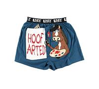 Lazy One Hoof Arted Horse Mens Boxer Shorts Adult Large