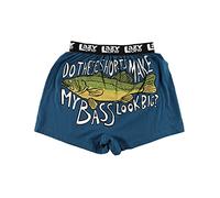 Lazy One LazyOne Do These Shorts Make My Bass Look Big Mens Boxer Shorts XL
