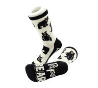 Lazy One Men and Women's Novelty Crew Socks, Funny Crew Socks For Men and Women, Papa Bear, 10-12.5