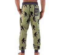 Lazy One Men's Jogger Sweatpants, Cozy, Warm, Pockets, Bigfoot Mens Jogger, X-Small