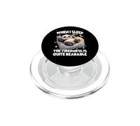 Lazy Panda Pajamas the fat panda is taking a nap PopSockets PopGrip for MagSafe