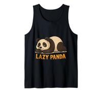 Lazy Panda Relaxing Art Tank Top