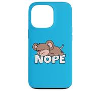 Lazy Rat Not Today Nope Case for iPhone 13 Pro