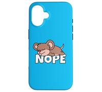 Lazy Rat Not Today Nope Case for iPhone 16