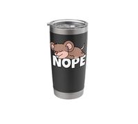 Lazy Rat Not Today Nope Stainless Steel Insulated Tumbler