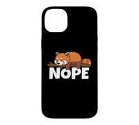Lazy Red Panda Not Today Nope Case for iPhone 14 Plus