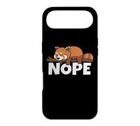 Lazy Red Panda Not Today Nope Case for iPhone Air