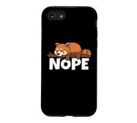 Lazy Red Panda Not Today Nope Case for iPhone SE (2020) / 7/8