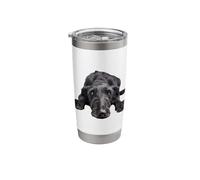 Lazy Scottish Deerhound Stainless Steel Insulated Tumbler
