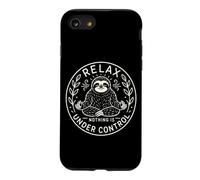 Lazy Sloth Lover Relax Nothing Is Under Control Case for iPhone SE (2020) / 7/8