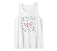 Lazy Sloth Nap Club Cute Sloth Lover Sleepy Day Tank Top
