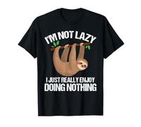 Lazy Sloth On A Tree Doing Nothing T-Shirt