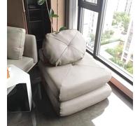 Lazy Sofa Floor Couch Bed Folding Bed Convertible Indoor Chaise Lounge Sofa Floor Chair With Pillow Sofa Bed Futon Sponge Filling for Bedroom/Living Room/Dorm Beige-90CM