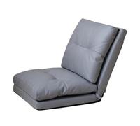 Lazy Sofa Floor Sofa,Upgraded Foldable Bed With 6 Position Backrest,Comfy Couch for Bedroom Small Space, Cozy Chair, Apartment Dorm grey