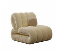 Lazy Sofa Lazy Floor Sofa Couch, Corner Bean Bag Chair for Adults, Tatami Sofa, Soft Nubuck for Living Room Bedroom Salon Office Beige