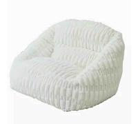 Lazy Sofa Lazy Floor Sofa Couch, Home Sponge Bed, Soft Premium Microfiber Lounge Chair, Portable Tatami, Filled With Memory Sponge BeanBag Sofa for Living Room,Bedroom(White)