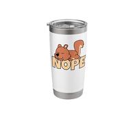 Lazy Squirrel Not Today Nope Stainless Steel Insulated Tumbler