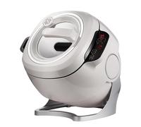 Lazy Stir-fry Pan Cooking Machine, Automatic Cooking Machine With 3 Gears Speed & 6l Capacity, 360° Rotatable Drum Type Fried Rice Machine For Stir Frying Stewing Cooking