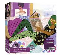 Lazy Sunday | 1000 Piece Jigsaw Puzzle | Art Fashion Puzzle | Sustainable Jigsaw for Adults | Premium 100% Recycled Board | Great Gift for Adults | Gibsons Games