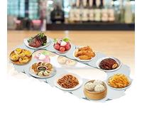 Lazy Susan 360° Rotating Swivel Dining Table Non-Skid Turntable For Food Sharing 1M/3.28FT green