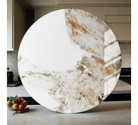 Lazy Susan for Dining Table,Rotatable Serving Plate,20-32 in Marble Texture Rock Slab with Anti-Scratch Surface & Ultra-Quiet Bearing for Kitchen/Dining Tables Centerpiece