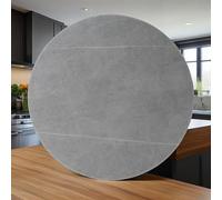 Lazy Susan for Dining Table,Rotatable Serving Plate,20-32 in Marble Texture Rock Slab with Anti-Scratch Surface & Ultra-Quiet Bearing for Kitchen/Dining Tables Centerpiece