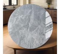 Lazy Susan for Dining Table,Rotatable Serving Plate,20-32 in Marble Texture Rock Slab with Anti-Scratch Surface & Ultra-Quiet Bearing for Kitchen/Dining Tables Centerpiece
