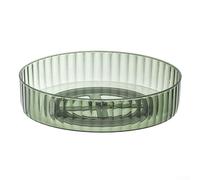 Lazy Susan Organizer, Clear Pantry Lazy Susan Turntable Spice Rack Rotating Kitchen Spice Organizer for Salt, Pepper, Spreads, Cooking Wine(green L)